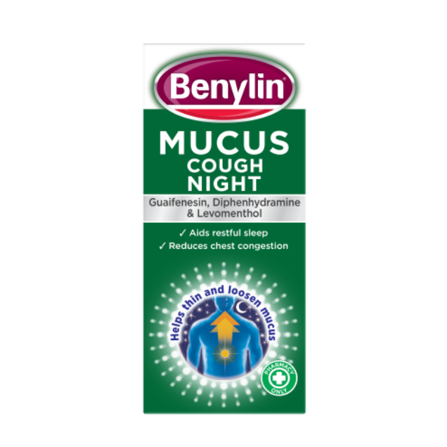 Benylin Mucus Cough Night Syrup - 150ml