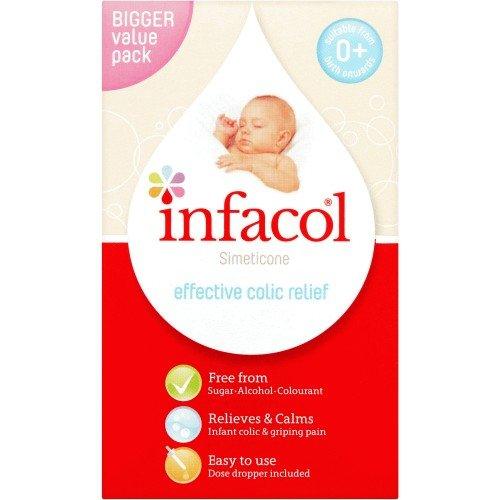 Infacol (Simeticone) Drops Dual Action relief of Colic and Wind 55ml and 85ml - Rightangled